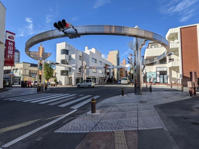 新潟市の風景[新潟のオブジェ](フリー素材より)