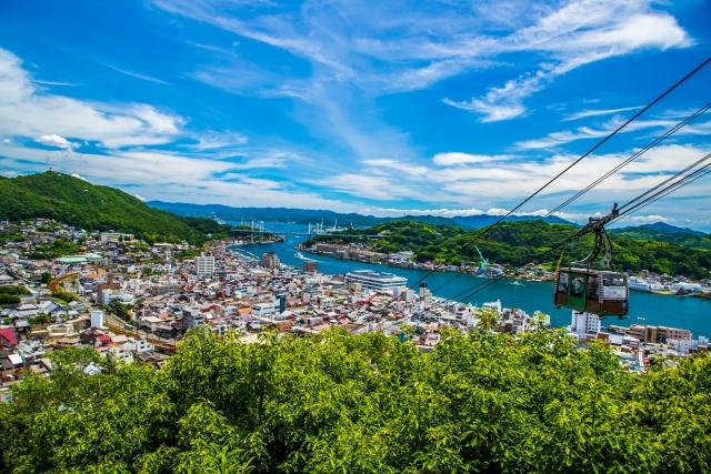 尾道市の風景(フリー素材より)