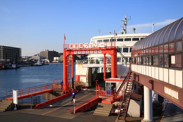 久里浜港(フリー素材より)