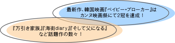 『ベイビー・ブローカー』カンヌ2冠！『万引き家族』『海街diary』『そして父になる』...