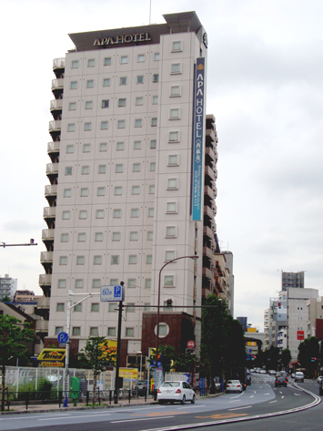 アパホテル＜西麻布＞外観