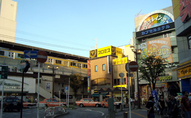 サウナ＆カプセルホテル レインボー本八幡店（JR本八幡駅南口前広場)