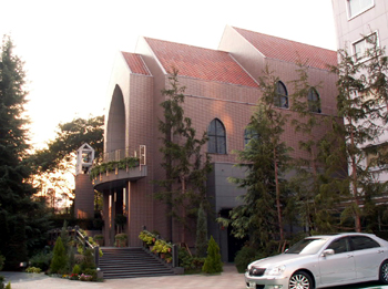 グランドヒル市ヶ谷のチャペル