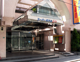 スーパーホテルCity池袋北口：エントランス