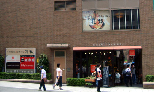 ホテルメッツ赤羽のアーケード