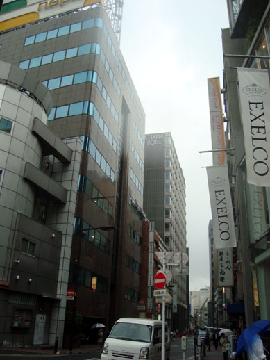 ソラリア西鉄ホテル銀座（三原橋交番からの眺め）