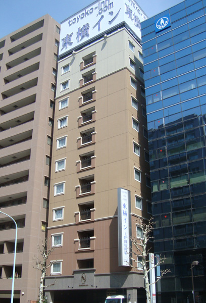東横イン上野田原町駅正面外観